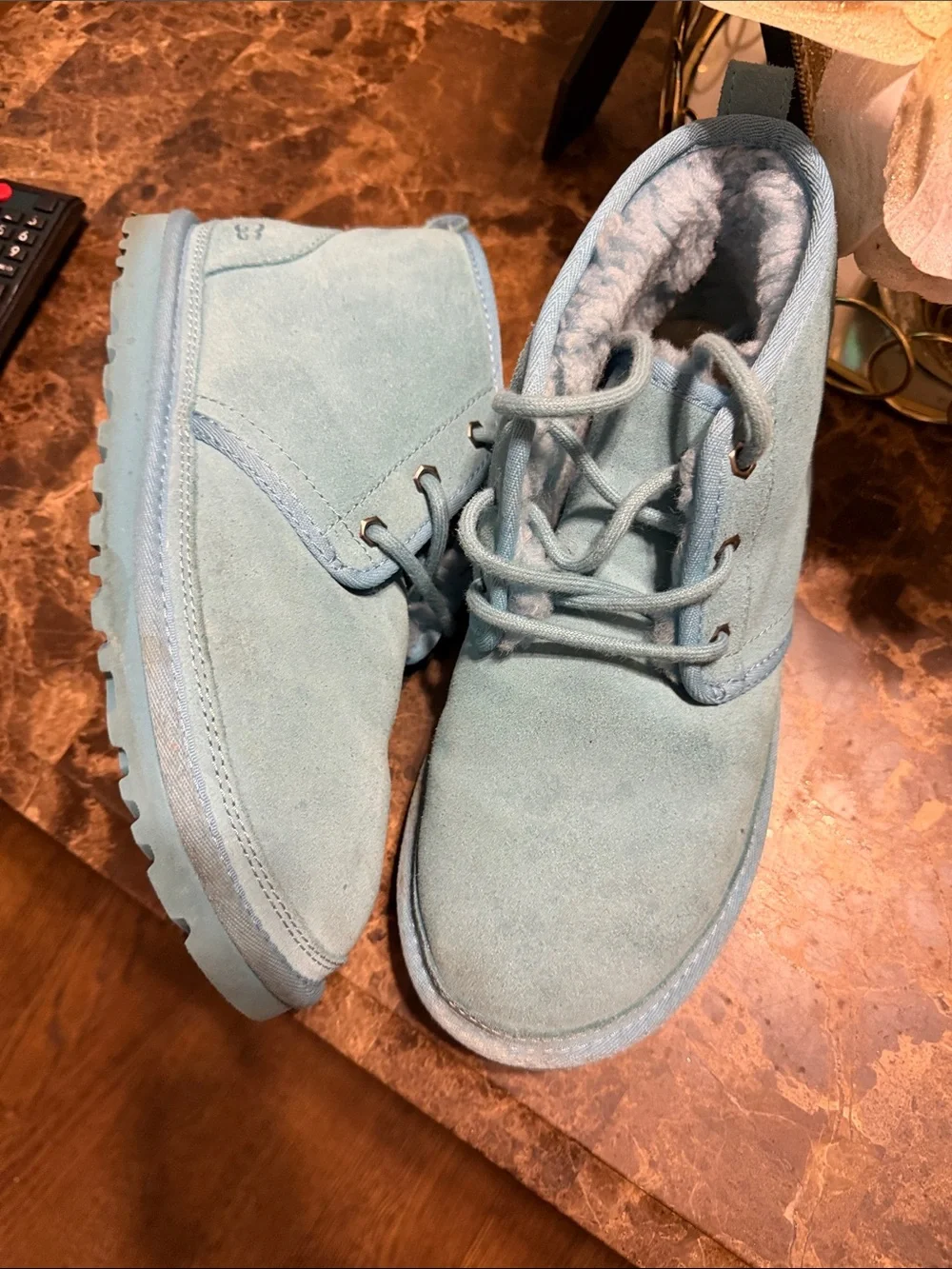 UGG Men’s Chukka Boot - Aqua Blue Suede